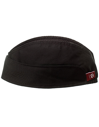 Crecchio Classic Chef Hat in Black, Größe One Size