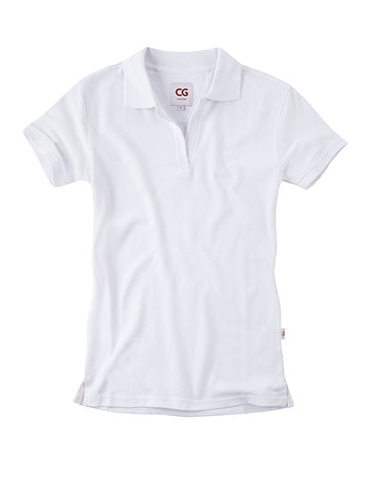Ladies´ Polo Susa in White, Größe 4XL