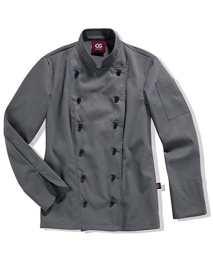 Ladies´ Chef Jacket Rimini in Elefant, Größe 46