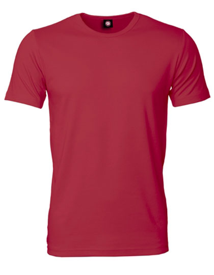 Men´s Short Sleeve T-Shirt Taranto in Aperol, Größe 4XL