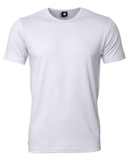 Men´s Short Sleeve T-Shirt Taranto in White, Größe 4XL