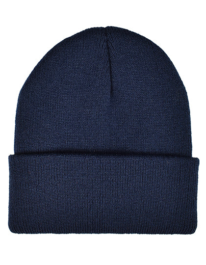 Knitted Children Hat in Navy, Größe One Size