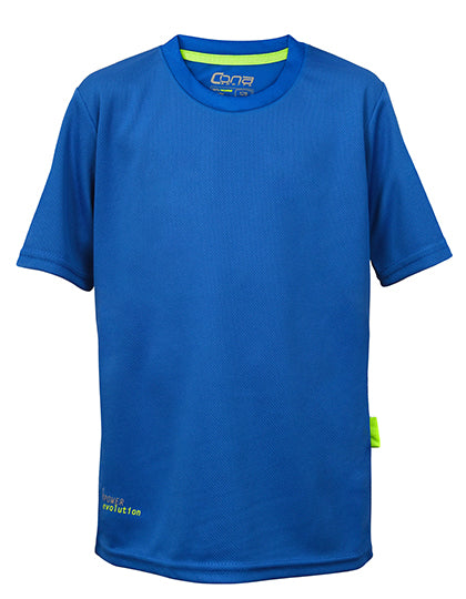 Kids Evolution Tech Tee in Royal Blue, Größe 176