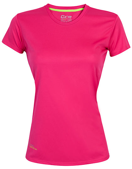 Ladies´ Evolution Tech Tee in Magenta, Größe XL