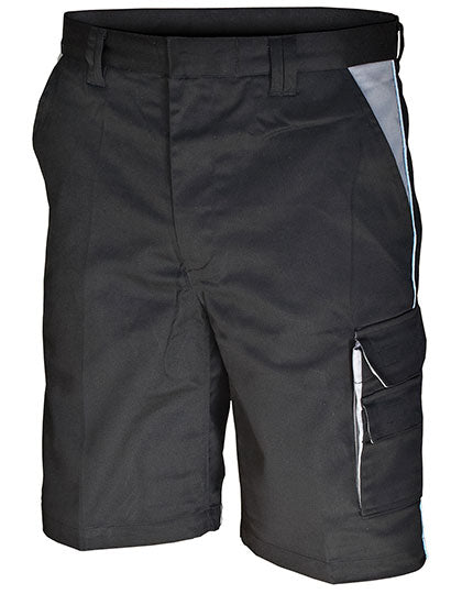 Contrast Work Shorts in Black, Größe 64