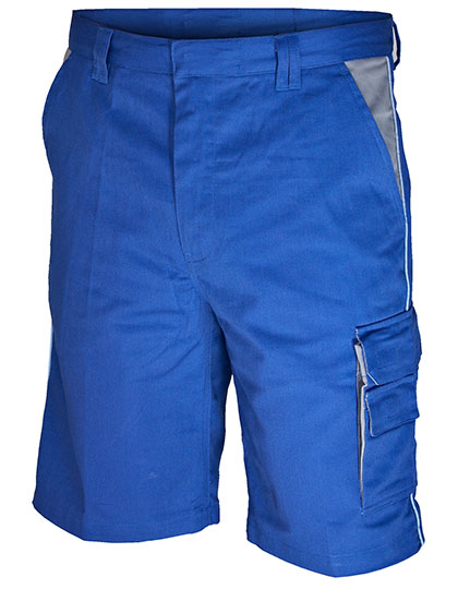 Contrast Work Shorts in Royal, Größe 64