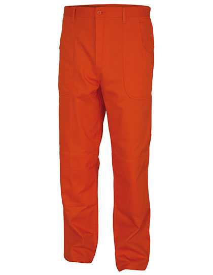 Classic Work Pants in Orange, Größe 62