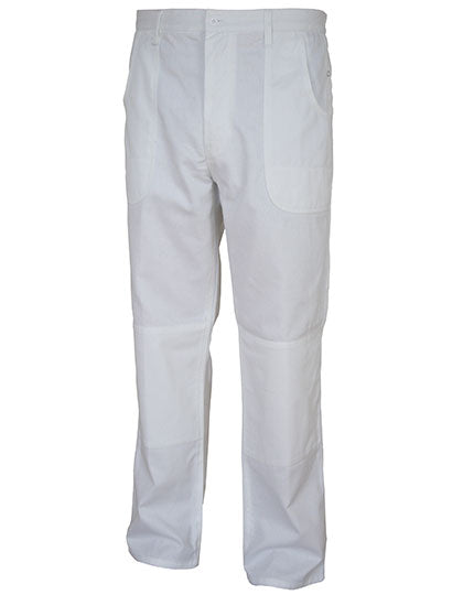 Classic Work Pants in White, Größe 62