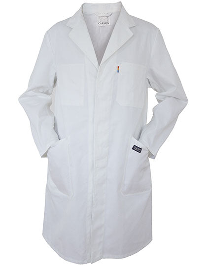 Classic Work Coat in White, Größe 62