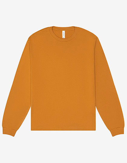Unisex Heavyweight Long Sleeve Tee in Toast, Größe 3XL