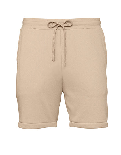 Unisex Sponge Fleece Sweatshort in Tan, Größe XXL