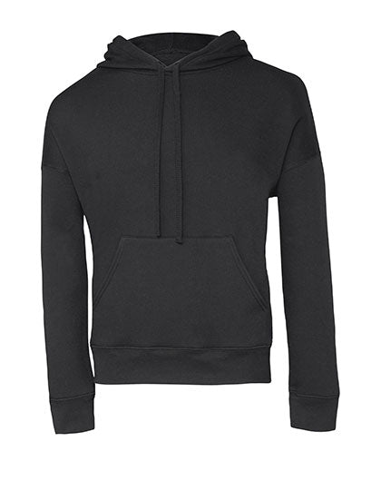 Unisex Sponge Fleece Pullover DTM Hoodie in Dark Grey, Größe XXL
