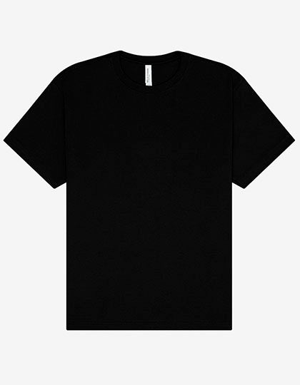 Unisex Heavyweight Short Sleeve Tee in Black, Größe 4XL