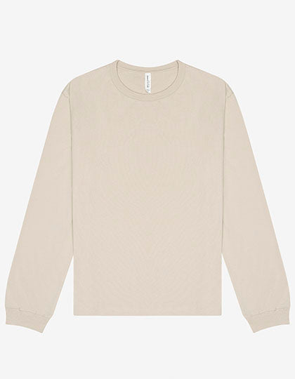 Unisex Heavyweight Long Sleeve Tee in Dust, Größe 4XL