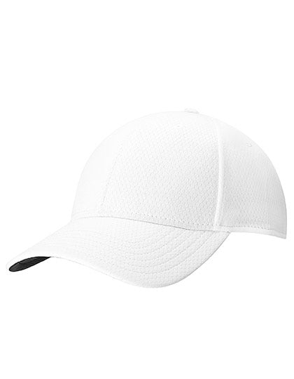 Men´s Fronted Crested Cap in White, Größe One Size