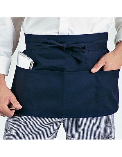Money Pocket Apron in Navy, Größe 58 x 30 cm