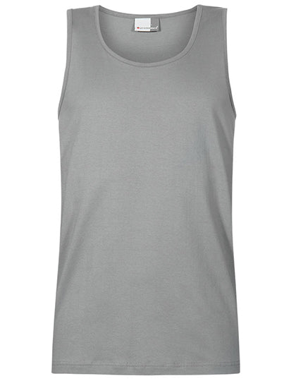 Men´s Athletic-T in Steel Grey (Solid), Größe 5XL