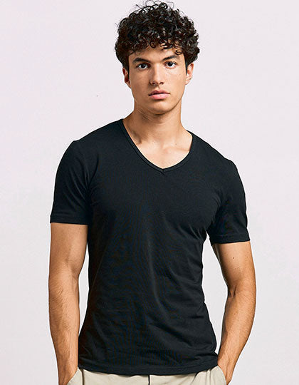 Men´s Slim Fit V-Neck-T