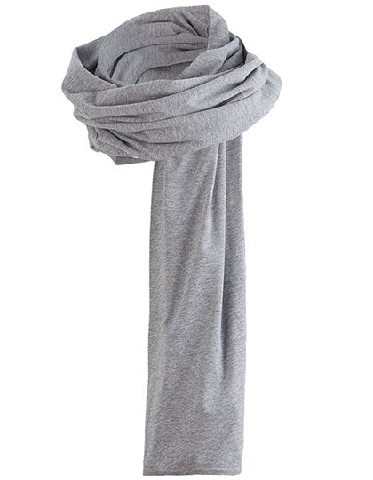 Unisex Scarf in Sports Grey (Heather), Größe 180 x 30 cm