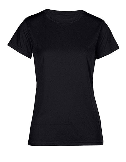 Women´s Performance-T in Black, Größe 3XL