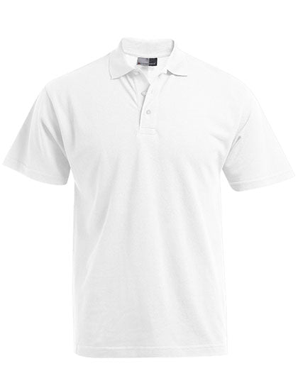 Men´s Premium Polo in White, Größe 3XL