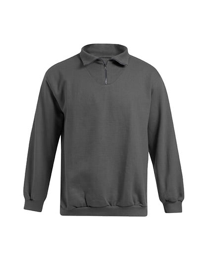 Men´s New Troyer Sweater in Graphite (Solid), Größe 3XL