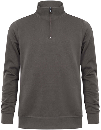 Unisex Troyer Side Pocket in Charcoal (Solid), Größe 5XL
