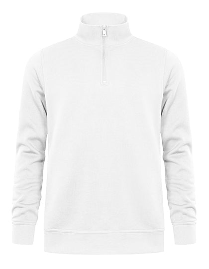 Unisex Troyer Side Pocket in White, Größe 5XL