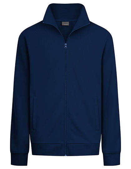 Men´s Jacket Stand-Up Collar in Navy, Größe 5XL