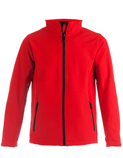 Men´s Softshell Jacket C+ in Fire Red, Größe 5XL
