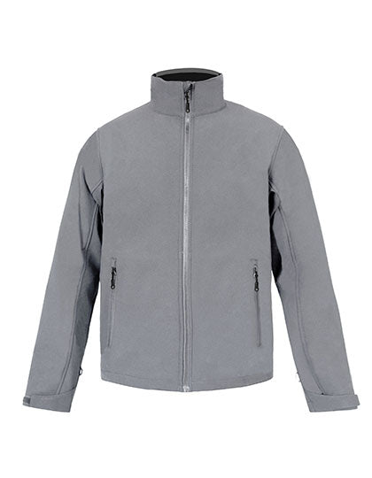 Men´s Softshell Jacket C+ in Steel Grey (Solid), Größe 5XL