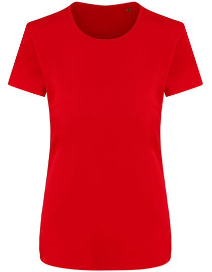 Ambaro Recycled Women´s Sports T in Fire Red, Größe XL