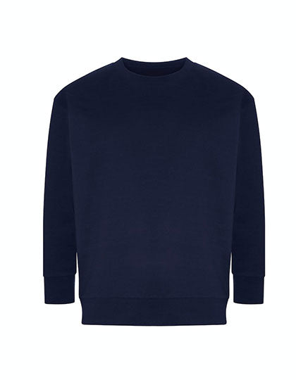 Crater Recycled Sweatshirt in Navy, Größe XXL