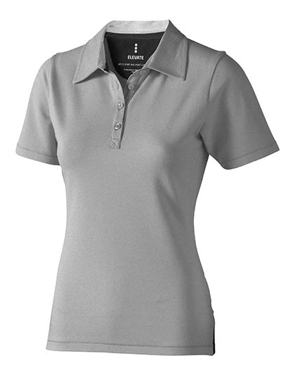 Ladies´ Markham Polo in Grey Melange, Größe XXL