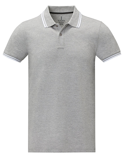 Men´s Amarago Polo in Heather Grey, Größe 3XL