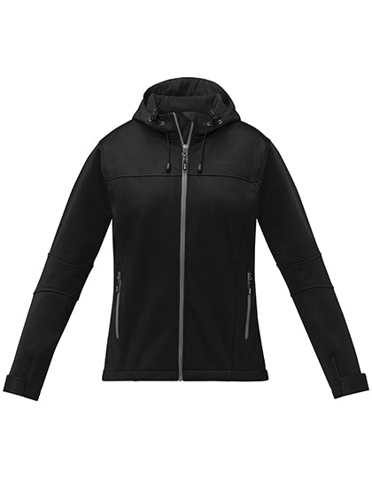 Ladies´Match Softshelljacket in Black, Größe XXL
