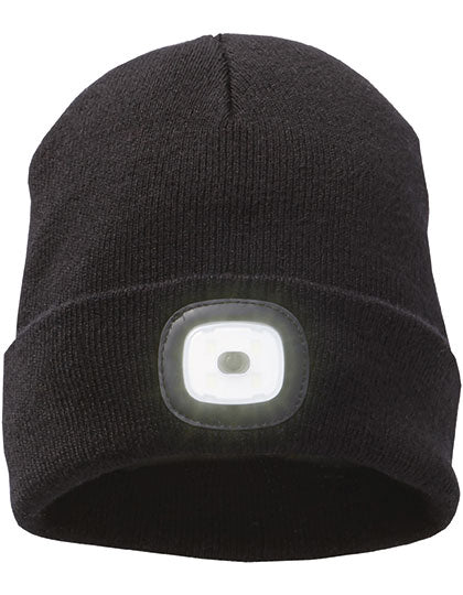 Mighty LED Knit Beanie in Black, Größe 58 cm