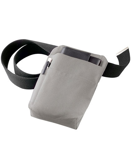 Gürteltasche in Silver Grey, Größe 15,5 x 24 cm