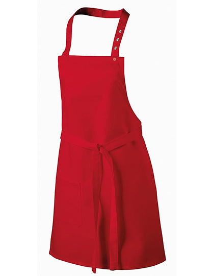 Kinderlatzschürze in Red, Größe 60 x 40 cm