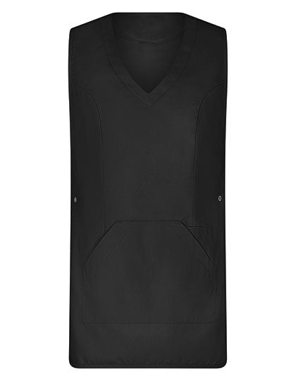 Überwurfschürze Soft-Touch in Black, Größe II (44-52)