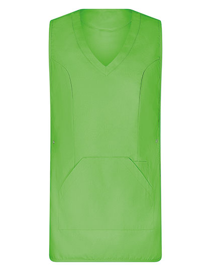 Überwurfschürze Soft-Touch in Lemon Green, Größe II (44-52)