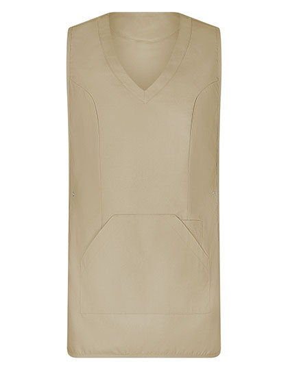 Überwurfschürze Soft-Touch in Sand, Größe II (44-52)