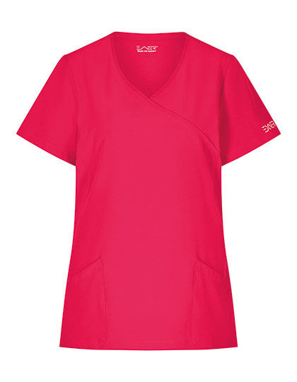 Sportsline Damen-Kasack, Slim Fit in Red, Größe XXL