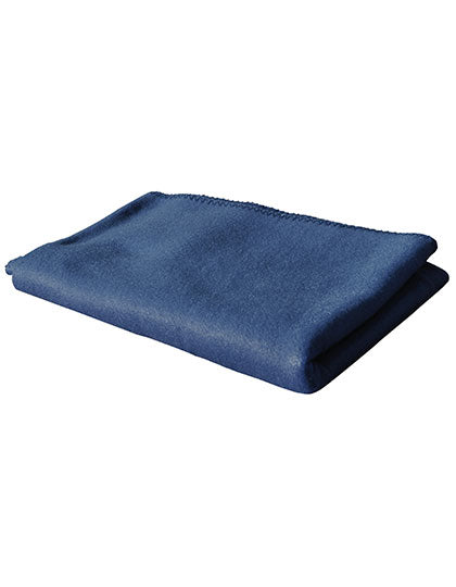 Fleecedecke in Navy, Größe 130 x 160 cm