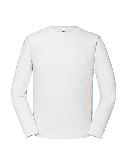Iconic 195 Long Sleeve T in White, Größe 5XL