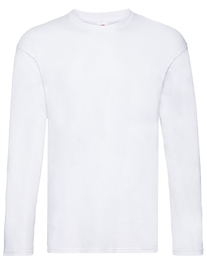 Original Long Sleeve T in White, Größe 3XL