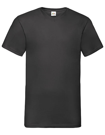 Valueweight V-Neck T in Black, Größe 5XL