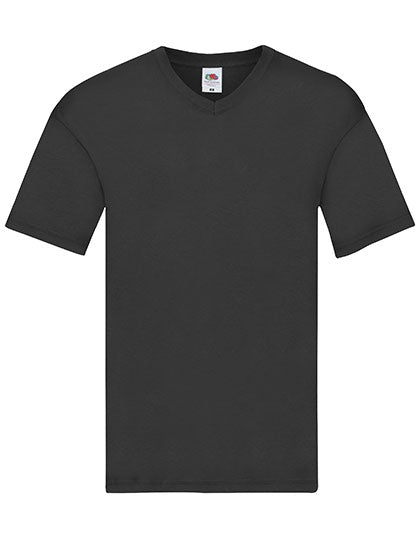 Original V-Neck T in Black, Größe XXL
