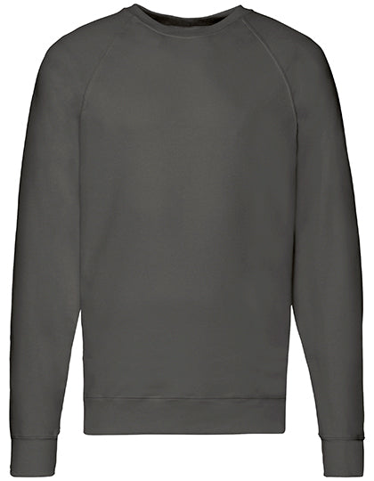 Lightweight Raglan Sweat in Light Graphite (Solid), Größe XXL