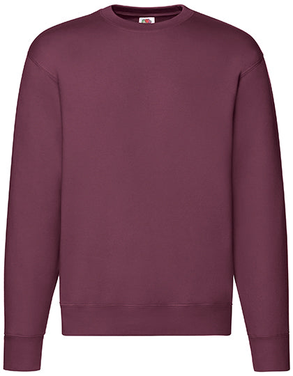 Premium Set-In-Sweat in Burgundy, Größe XXL